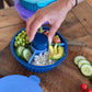 Yumbox salátás doboz - sötétkék