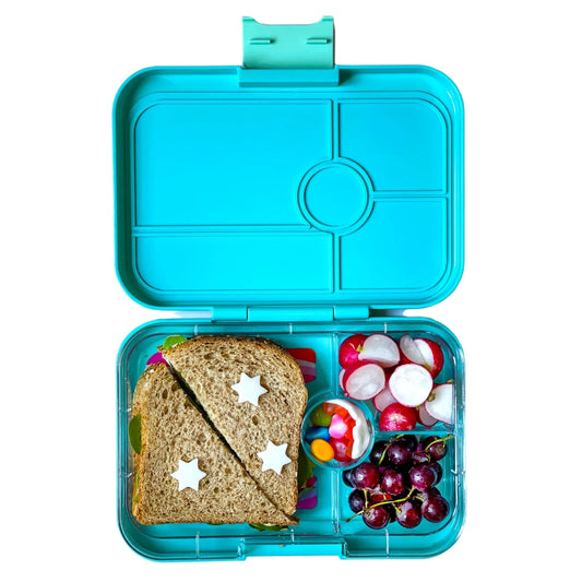 Yumbox Tapas XL Antibes albastru / Curcubeu (4 compartimente)
