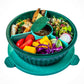 Yumbox salátás doboz - sötétzöld