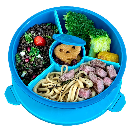 Cutie de salată Yumbox - turcoaz