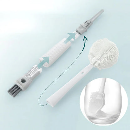 Perie Lekkabox FlexiBrush 3 în 1