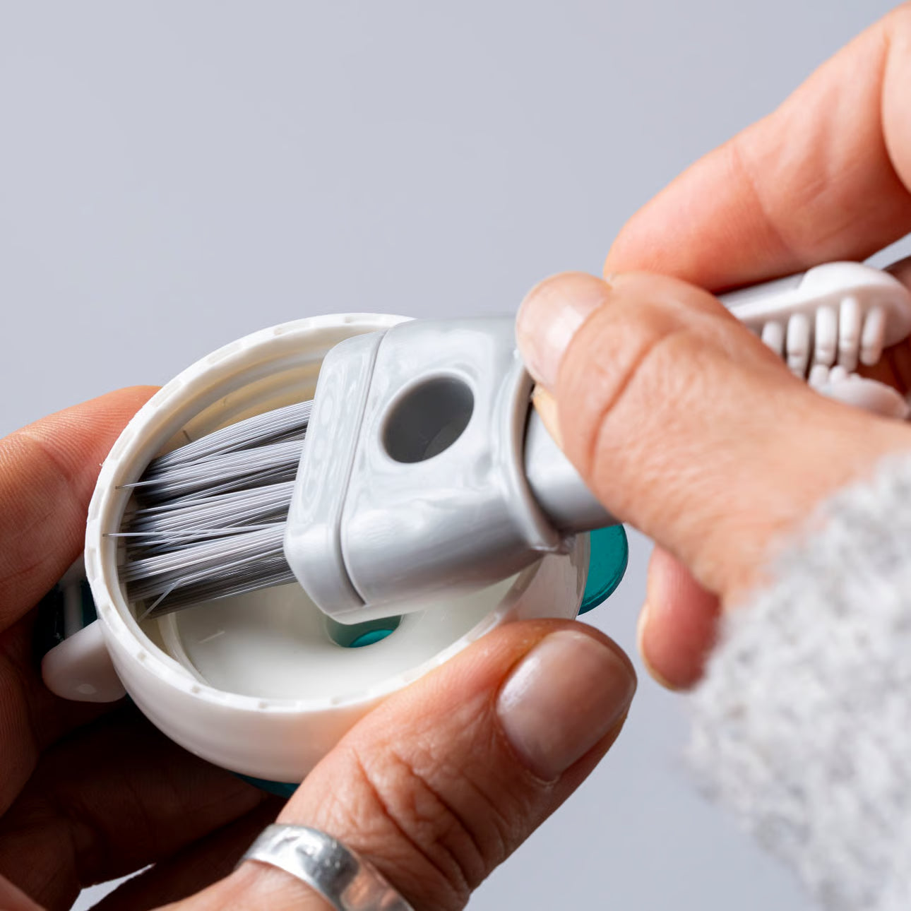 Perie Lekkabox FlexiBrush 3 în 1
