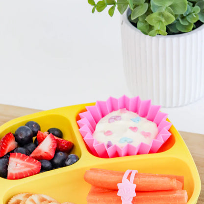 Forme din silicon Lunch Punch (3 buc.) - Blush (roz-violet)