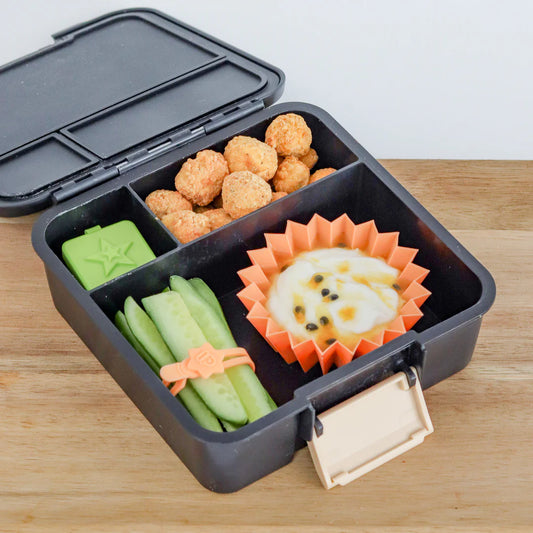 Forme din silicon Lunch Punch (3 buc.) – Bright (galben-portocaliu-verde)