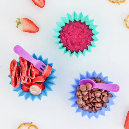 Set furculiță și lingură Lunch Punch - Blush