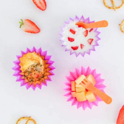 Set furculiță și lingură Lunch Punch - Blush