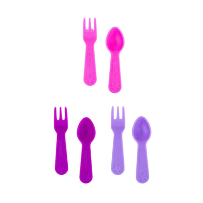 Set furculiță și lingură Lunch Punch - Blush