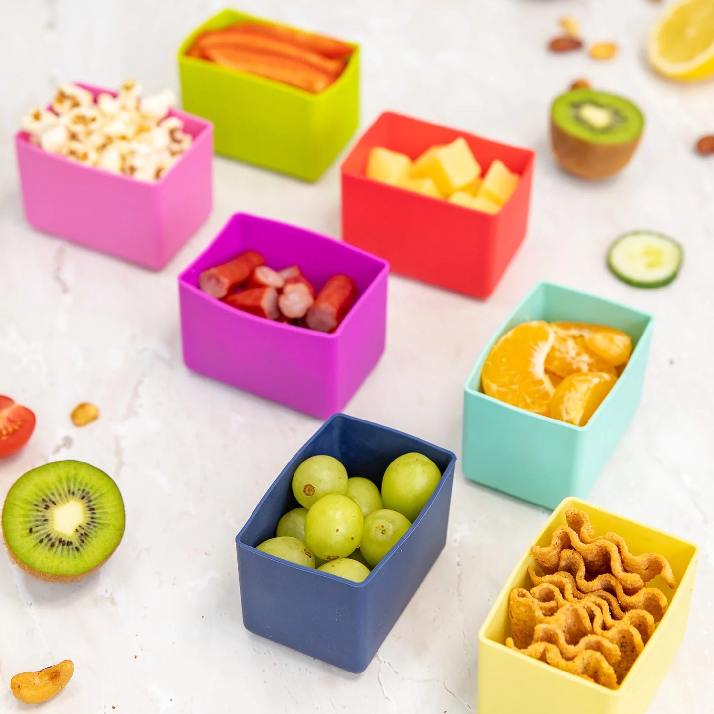 MontiiCo Feast Bento Cups (2 db) - több színben