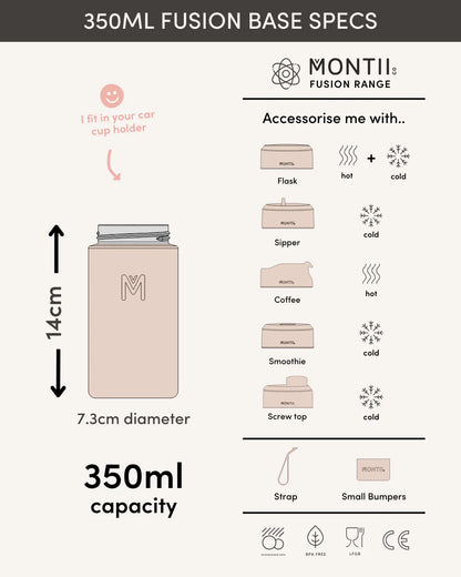 Termos MontiiCo Fusion 350 ml (diverse culori)