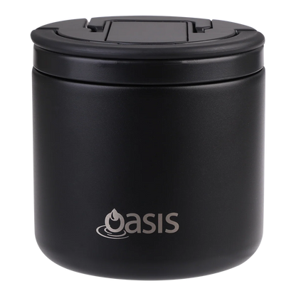 Termos alimentar din oțel inoxidabil Oasis cu lingură-furculiță, 500 ml (disponibil în mai multe culori)