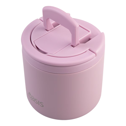 Termos alimentar din oțel inoxidabil Oasis cu lingură-furculiță, 500 ml (disponibil în mai multe culori)