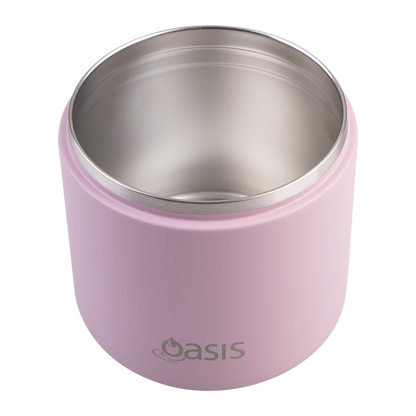 Termos alimentar din oțel inoxidabil Oasis cu lingură-furculiță, 500 ml (disponibil în mai multe culori)
