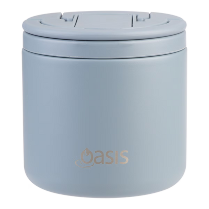 Termos alimentar din oțel inoxidabil Oasis cu lingură-furculiță, 500 ml (disponibil în mai multe culori)