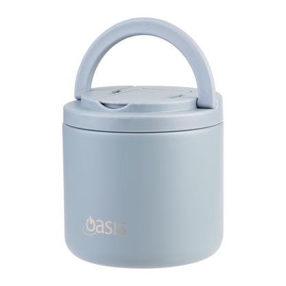 Termos alimentar din oțel inoxidabil Oasis cu lingură-furculiță, 500 ml (disponibil în mai multe culori)