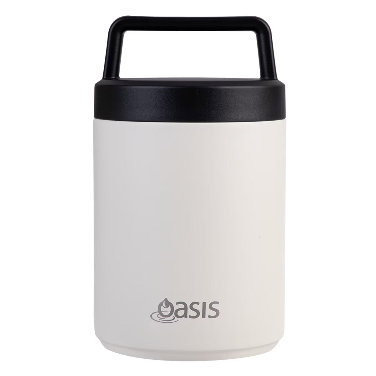 Termos alimentar din oțel inoxidabil Oasis cu lingură și recipient pentru sos, 480 ml (disponibil în mai multe culori)