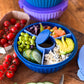 Yumbox salátás doboz - sötétkék
