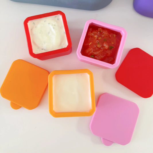 Pick & Dip Pots - cub (în diverse culori)