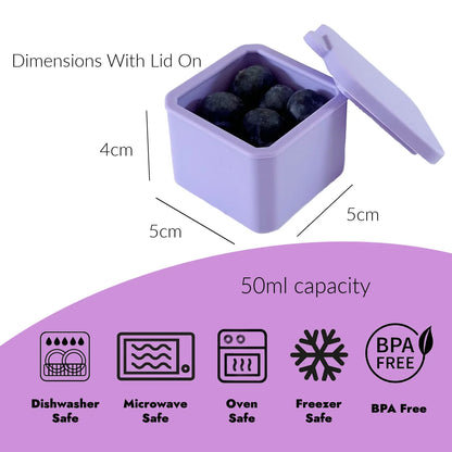 Pick & Dip Pots - cub (diverse culori)