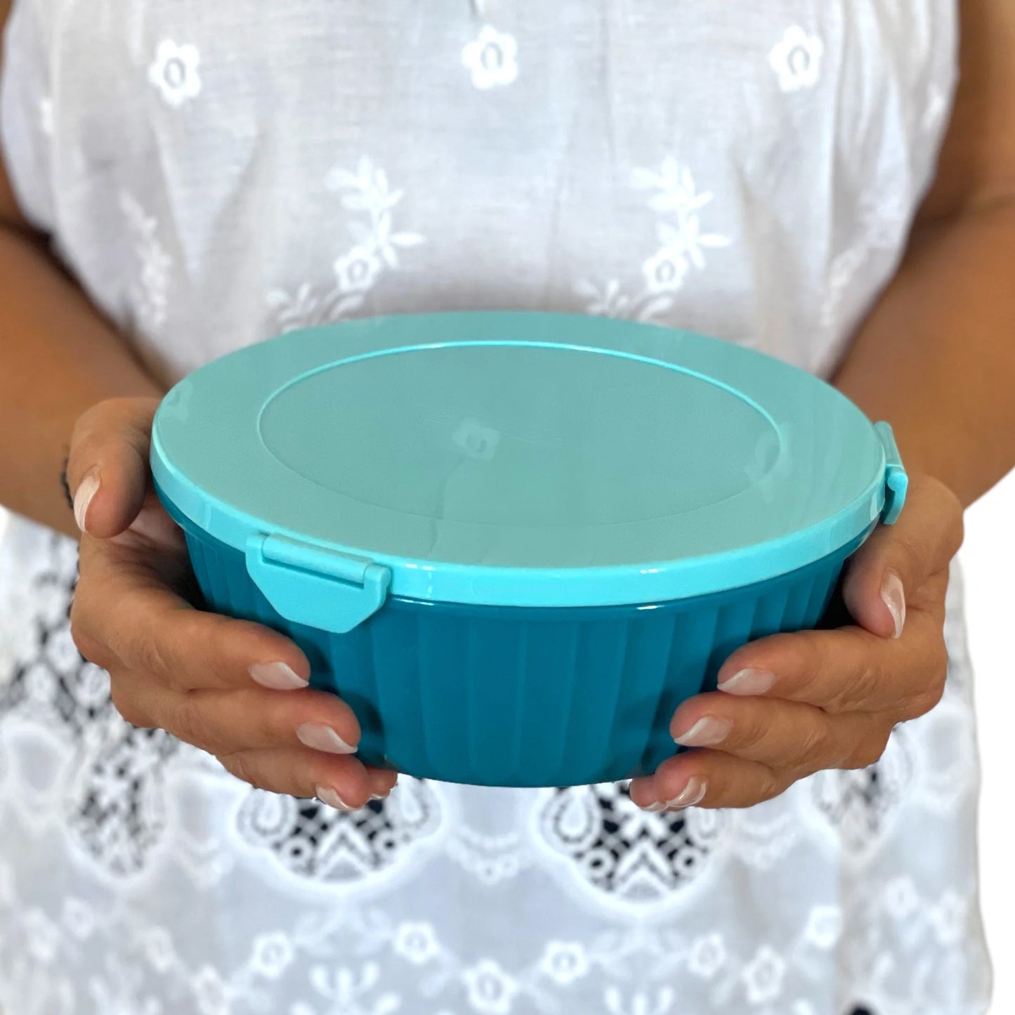 Cutie de salată Yumbox - turcoaz
