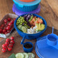 Yumbox salátás doboz - sötétkék