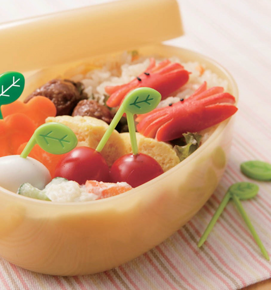 10 mini bețișoare- frunze cu una sau două tulpini