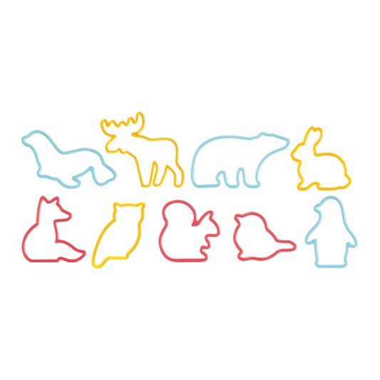 Forme de biscuiți DELÍCIA KIDS - Animale (9 buc)