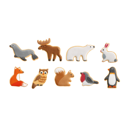 Forme de biscuiți DELÍCIA KIDS - Animale (9 buc)