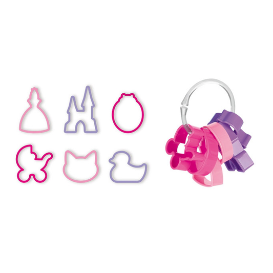 Forme de biscuiți DELÍCIA KIDS - Prințesă (6 buc)