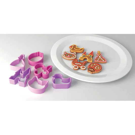 Forme de biscuiți DELÍCIA KIDS - Prințesă (6 buc)