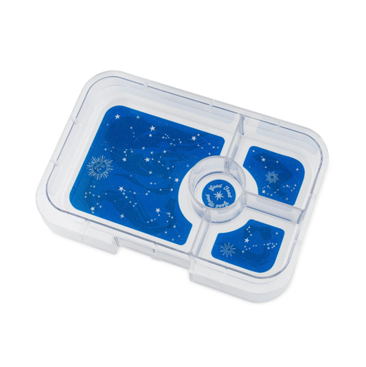 Tavă interioară Yumbox Tapas XL cu 4 compartimente - Zodiac
