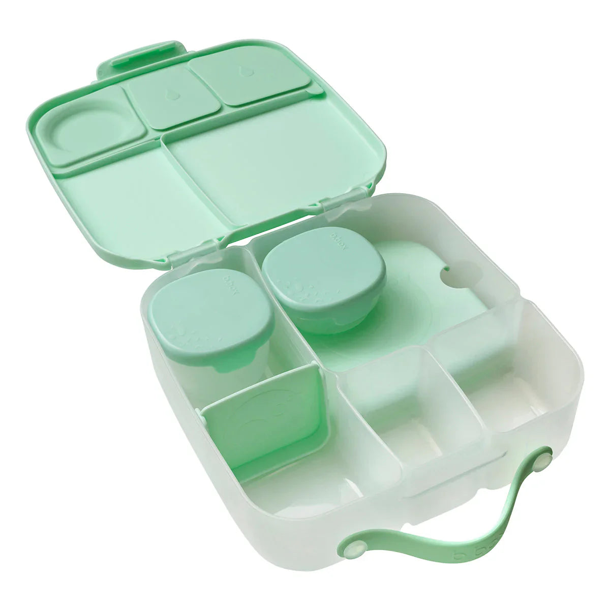Set 3 recipiente pentru gustări b.box (diverse culori)