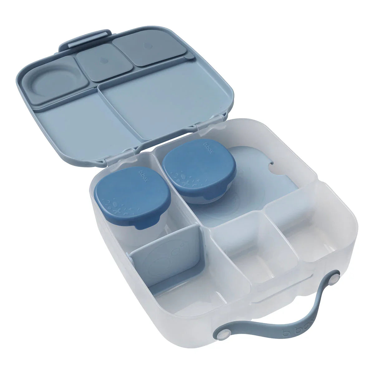 Set 3 recipiente pentru gustări b.box (diverse culori)