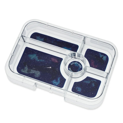 Yumbox Tapas XL Bali aqua / Space Galaxy (5 compartimente)