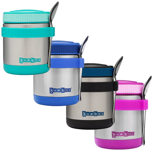 Termos alimentar Yumbox Zuppa 415 ml cu linguriță - în mai multe culori