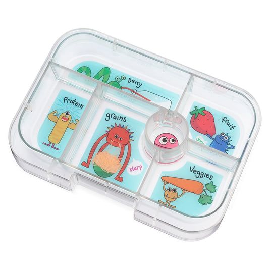Yumbox Original Surf Blue / Monștri amuzanți