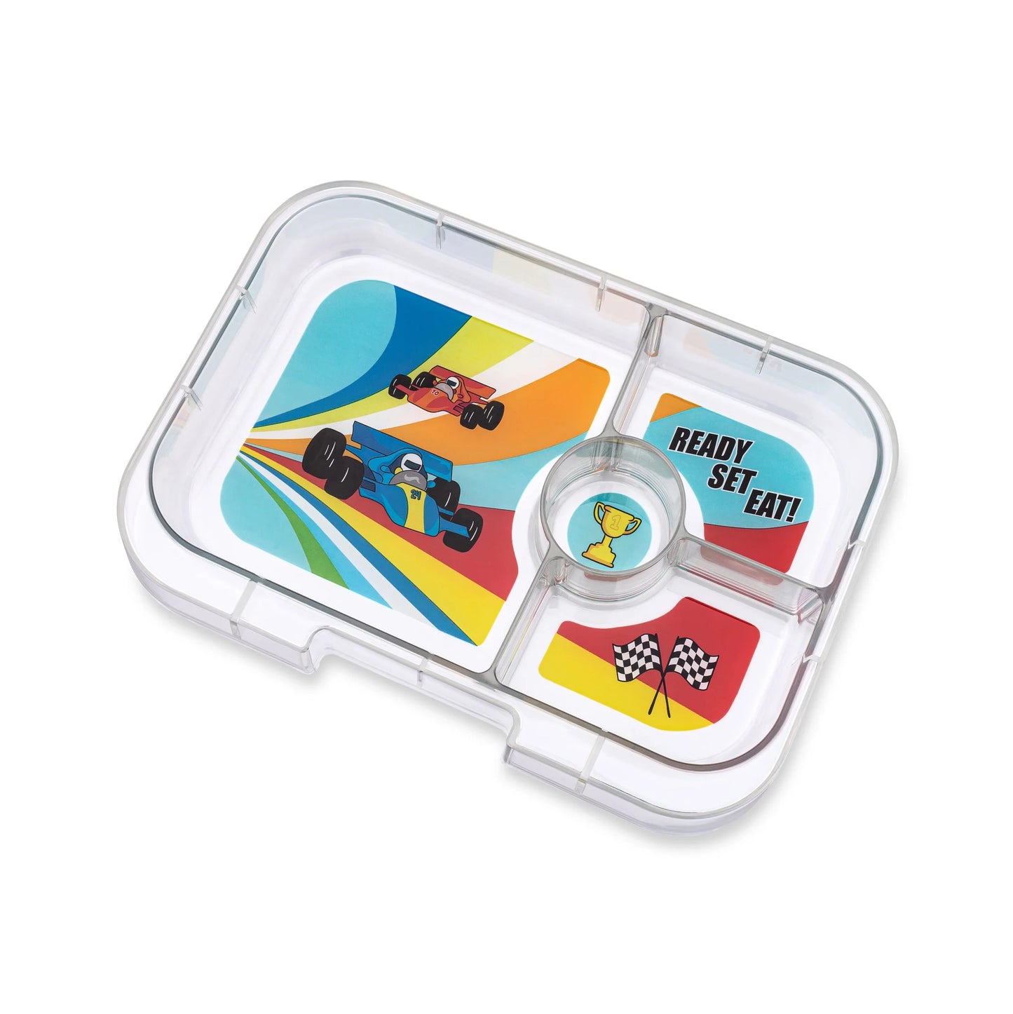 Tavă interioară Yumbox Panino - Mașini de curse