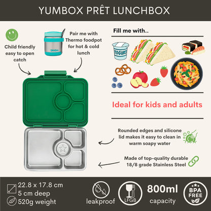 Yumbox Pret Dublin Green