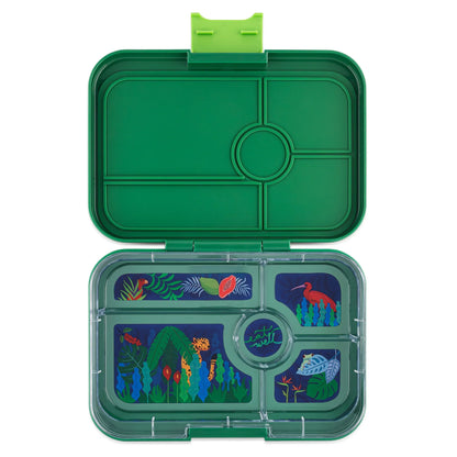 Yumbox Tapas XL Palm Green / Jungle (5 compartimente)