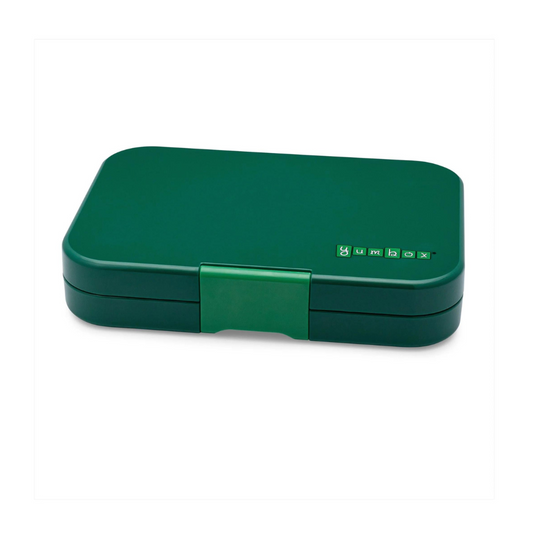 Cutie exterioară Yumbox Tapas XL - Greenwhich Green - FĂRĂ TAVĂ INTERIOARĂ