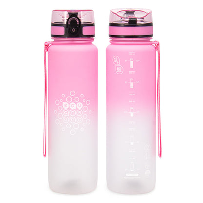 Sticlă de apă cu scală motivațională Ars Una - 1000 ml (diverse modele)