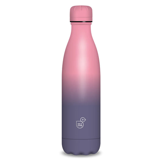 Sticlă metalică cu pereți dubli Ars Una - 500 ml (asortate)