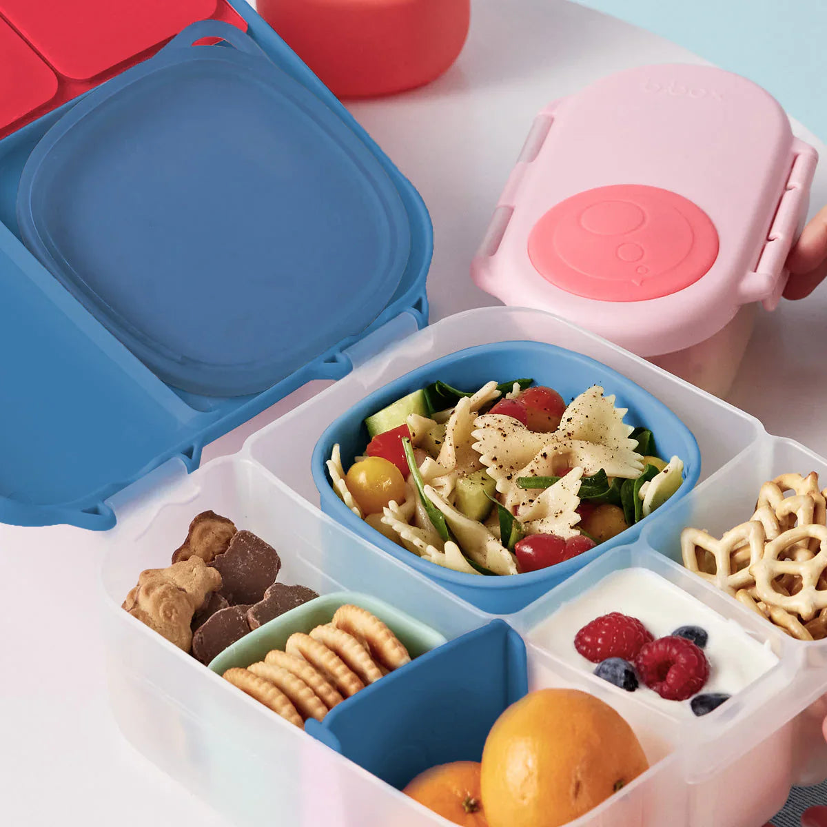 Caserolă b.box cu capac (diverse culori)