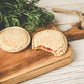 Formă pentru sandvișuri umplute - rotundă și pătrată (2 buc.)