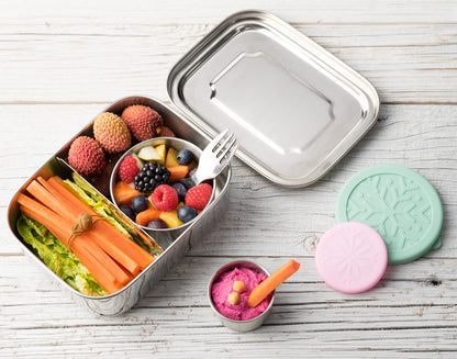 Recipient din oțel inoxidabil Lekkabox Midi 200 ml