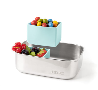 Forme din silicon Lekkabox Base (2 buc.) - diverse culori