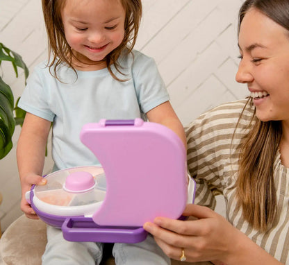 GöBe 2 in 1 Lunchbox & Snack Spinner (diverse culori)