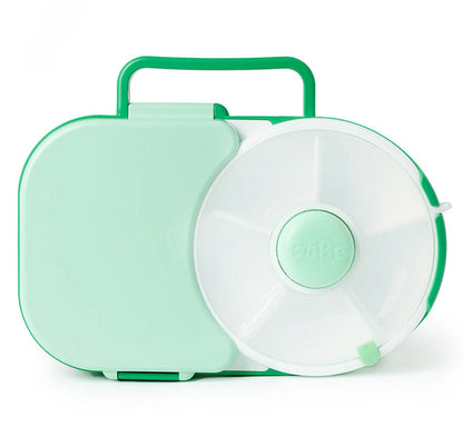 GöBe 2 in 1 Lunchbox & Snack Spinner (diverse culori)