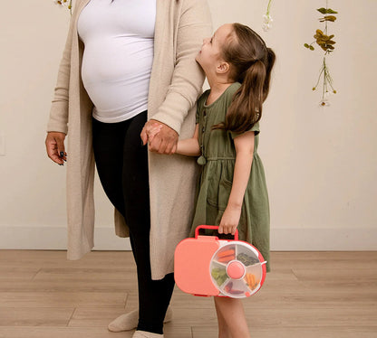 GöBe 2 in 1 Lunchbox & Snack Spinner (diverse culori)