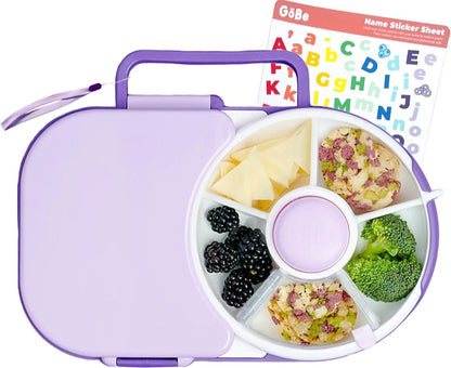 GöBe 2 in 1 Lunchbox & Snack Spinner (diverse culori)