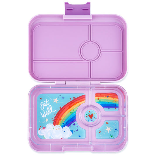 Yumbox Tapas XL Sevilla Purple / Curcubeu (4 compartimente)